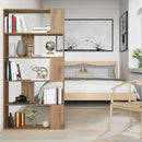 vidaXL Könyvespolc 80 x 24 x 159 cm Faanyag Artisan tölgy