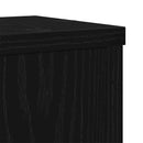 vidaXL Növényállvány 2 pcs Fekete tölgy 15 x 15 x 20 cm Faanyag