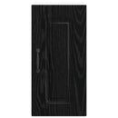 vidaXL Mosogatógép panel Kalmar Fekete tölgy 30 x 31 x 60 cm Faanyag