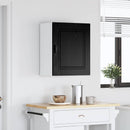 vidaXL Mosogatógép panel Kalmar Fekete tölgy 50 x 31 x 60 cm Faanyag