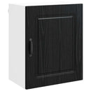 vidaXL Mosogatógép panel Kalmar Fekete tölgy 50 x 31 x 60 cm Faanyag