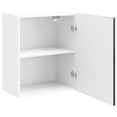 vidaXL Mosogatógép panel Kalmar Fekete tölgy 50 x 31 x 60 cm Faanyag