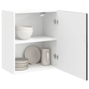 vidaXL Mosogatógép panel Kalmar Fekete tölgy 50 x 31 x 60 cm Faanyag