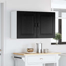 vidaXL Mosogatógép panel Kalmar 2 pcs Fekete tölgy 50 x 31 x 60 cm