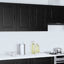 vidaXL Mosogatógép panel Kalmar Fekete tölgy 80 x 31 x 60 cm Faanyag