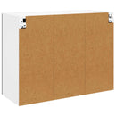 vidaXL Mosogatógép panel Kalmar Fekete tölgy 80 x 31 x 60 cm Faanyag