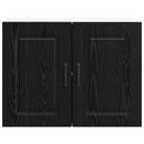 vidaXL Mosogatógép panel Kalmar Fekete tölgy 80 x 31 x 60 cm Faanyag