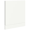 vidaXL Mosogatógép panel Kalmar Fekete tölgy 60 x 1,5 x 57 cm Faanyag