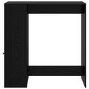 vidaXL Bárasztal polcokkal Fekete tölgy 101 x 40 x 103,5 cm Faanyag