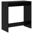 vidaXL Bárasztal Fekete tölgy 102 x 50 x 103,5 cm Faanyag