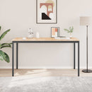 vidaXL Bárasztal Természetes 200 x 100 x 105 cm Tömör fenyőfa