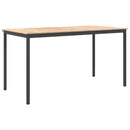 vidaXL Bárasztal Természetes 200 x 100 x 105 cm Tömör fenyőfa