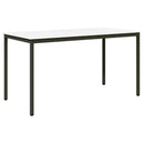 vidaXL Bárasztal Fehér 200 x 100 x 105 cm Tömör fenyőfa