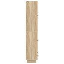 vidaXL Szekrény szett 2 pcs Sonoma Tölgy 66 x 34,5 x 95 cm Szerelt Fa