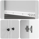 vidaXL Szekrény szett 2 pcs Magasfényű Fehér 66 x 34,5 x 95 cm