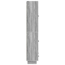 vidaXL Szekrény szett 2 pcs Szürke Sonoma 66 x 34,5 x 95 cm Szerelt Fa
