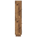 vidaXL Szekrény szett 2 pcs Antik Fa 66 x 34,5 x 95 cm Szerelt Fa