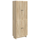 vidaXL Szekrény szett 2 pcs Sonoma Tölgy 66 x 34,5 x 90 cm Szerelt Fa