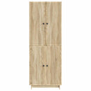 vidaXL Szekrény szett 2 pcs Sonoma Tölgy 66 x 34,5 x 90 cm Szerelt Fa