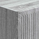 vidaXL Szekrény szett 2 pcs Szürke Sonoma 34,5 x 33 x 90 cm Szerelt Fa