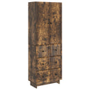 vidaXL Szekrény szett 2 pcs 66 x 34,5 x 90 cm Szerelt Fa