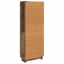 vidaXL Szekrény szett 2 pcs 66 x 34,5 x 90 cm Szerelt Fa