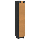 vidaXL Szekrény szett 2 pcs 33 x 34,5 x 90 cm Szerelt Fa