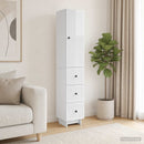 vidaXL Szekrény szett 2 pcs 33 x 34,5 x 90 cm Szerelt Fa