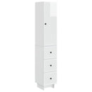 vidaXL Szekrény szett 2 pcs 33 x 34,5 x 90 cm Szerelt Fa