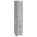 vidaXL Szekrény szett 2 pcs 33 x 34,5 x 90 cm Szerelt Fa