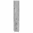 vidaXL Szekrény szett 2 pcs 33 x 34,5 x 90 cm Szerelt Fa