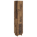 vidaXL Szekrény szett 2 pcs Antik Fa 33 x 34,5 x 90 cm Szerelt Fa