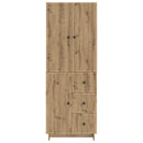 vidaXL Szekrény szett 2 pcs 66 x 34,5 x 90 cm Szerelt Fa