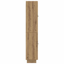 vidaXL Szekrény szett 2 pcs 66 x 34,5 x 90 cm Szerelt Fa