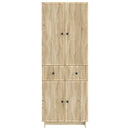 vidaXL Szekrény szett 2 pcs 66 x 34,5 x 90 cm Szerelt Fa