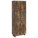 vidaXL Szekrény szett 2 pcs 66 x 34,5 x 90 cm Szerelt Fa