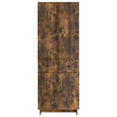 vidaXL Szekrény szett 2 pcs 66 x 34,5 x 90 cm Szerelt Fa