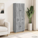 vidaXL Szekrény szett 2 pcs 66 x 34,5 x 90 cm Szerelt Fa
