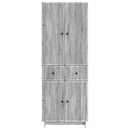 vidaXL Szekrény szett 2 pcs 66 x 34,5 x 90 cm Szerelt Fa