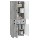 vidaXL Szekrény szett 2 pcs 66 x 34,5 x 90 cm Szerelt Fa