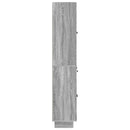 vidaXL Szekrény szett 2 pcs 66 x 34,5 x 90 cm Szerelt Fa