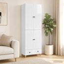 vidaXL Szekrény szett 2 pcs 66 x 34,5 x 95 cm Szerelt Fa