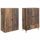 vidaXL Szekrény szett 2 pcs 66 x 34,5 x 95 cm Szerelt Fa