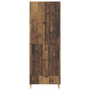 vidaXL Szekrény szett 2 pcs 66 x 34,5 x 95 cm Szerelt Fa