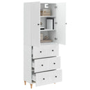 vidaXL Szekrény szett 2 pcs 66 x 34,5 x 90 cm Szerelt Fa