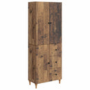 vidaXL Szekrény szett 2 pcs 66 x 34,5 x 90 cm Szerelt Fa