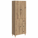 vidaXL Szekrény szett 2 pcs 66 x 34,5 x 90 cm Szerelt Fa