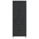vidaXL Szekrény szett 2 pcs 66 x 34,5 x 90 cm Szerelt Fa