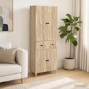 vidaXL Szekrény szett 2 pcs 66 x 34,5 x 90 cm Szerelt Fa