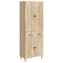 vidaXL Szekrény szett 2 pcs 66 x 34,5 x 90 cm Szerelt Fa